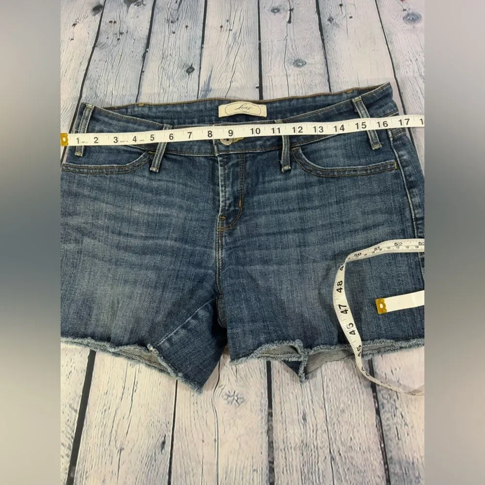 Levis Festival Boho Folklore Hipster Stevie Western Cutoff Jean Shorts Size 6